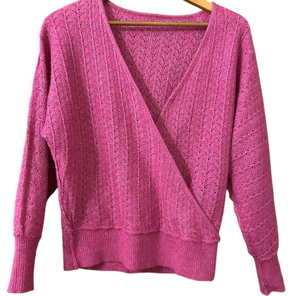 Pink Knit Women's Sweater
